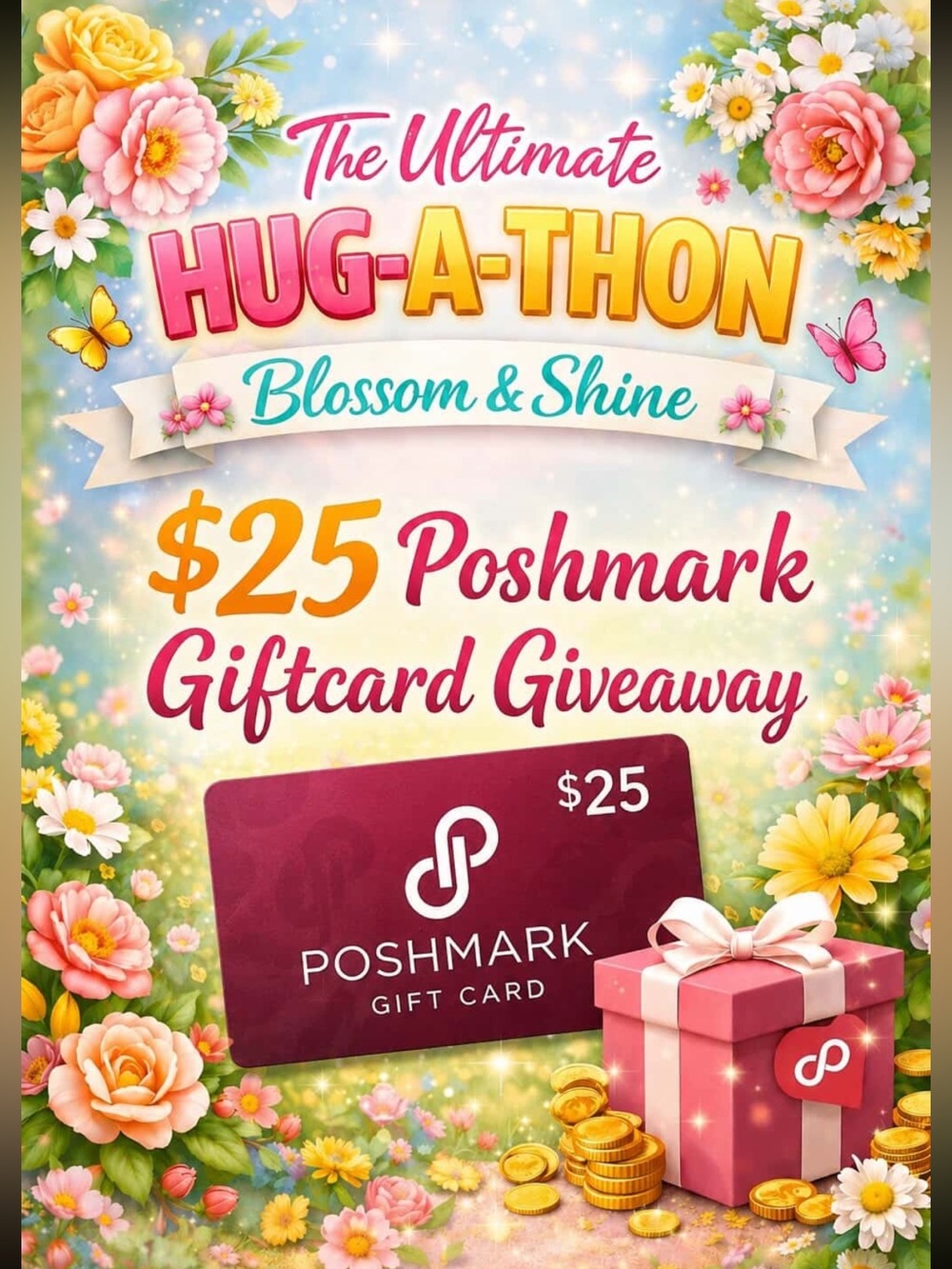 The ultimate Hug a thon $25 gift card!